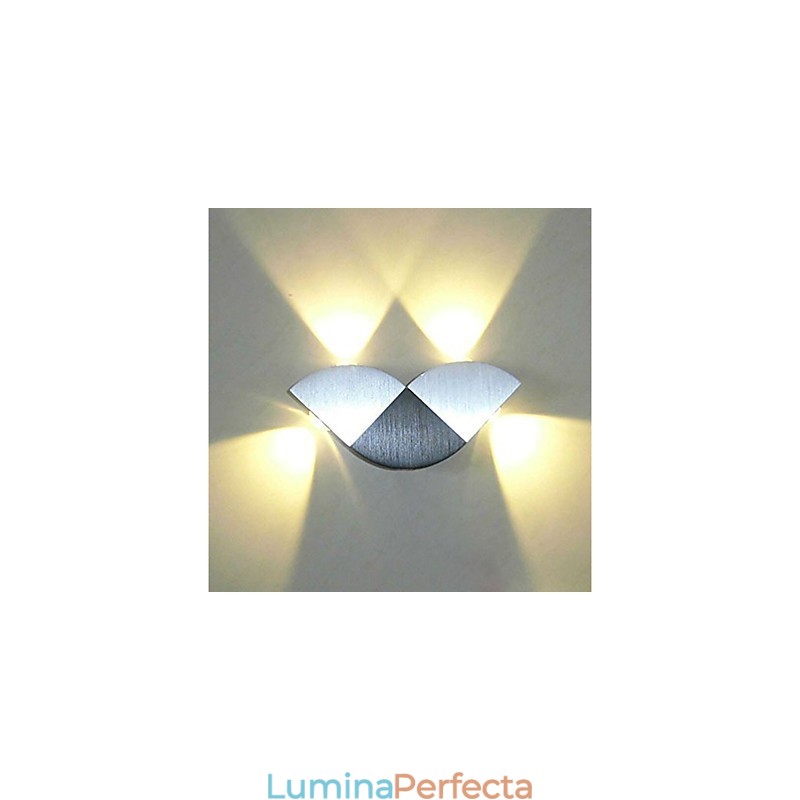 Caracteristică de noutate integrată în mai multe culori pentru stil mini Aplice de perete cu lumină ambientală Lampă de perete Culoare aleatorie