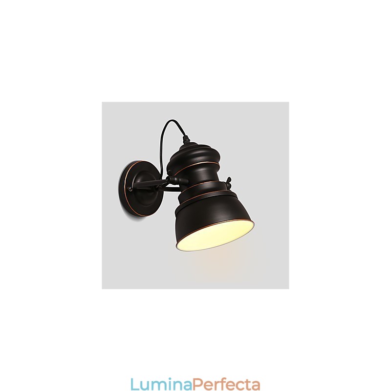 Applique de perete din metal vintage Lampă de perete industrială Simplicity pentru iluminat cafe club bar