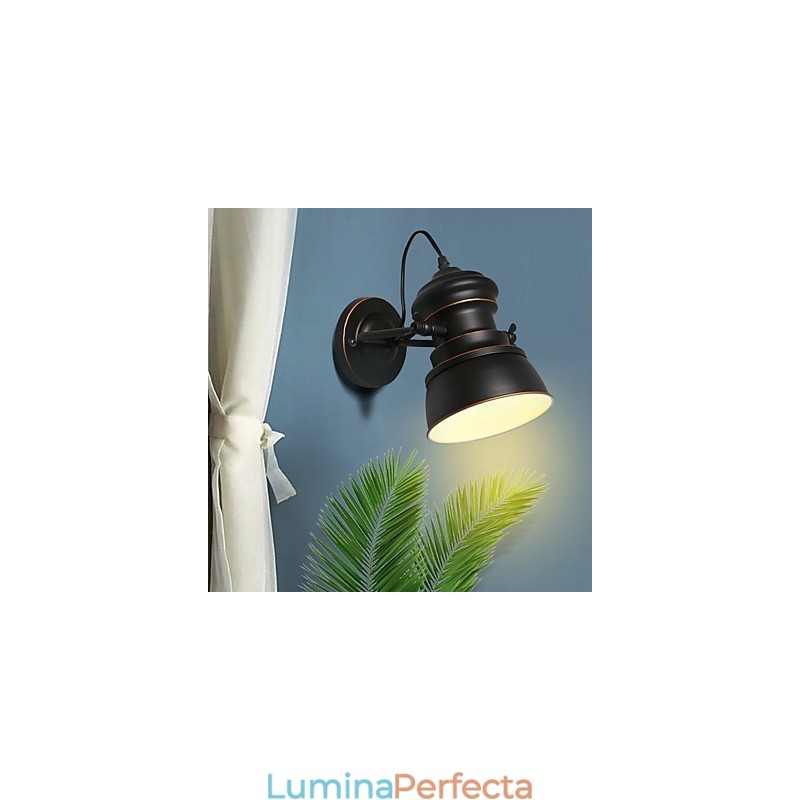 Applique de perete din metal vintage Lampă de perete industrială Simplicity pentru iluminat cafe club bar