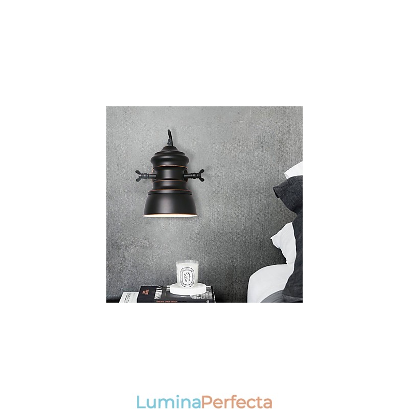 Applique de perete din metal vintage Lampă de perete industrială Simplicity pentru iluminat cafe club bar
