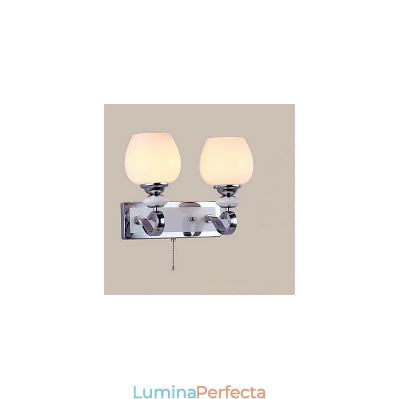 Caracteristică modernă și contemporană de placă electrică pentru protecția ochilor cu brațul oscilant Lumină ambientală Aplice de perete Lampă de perete
