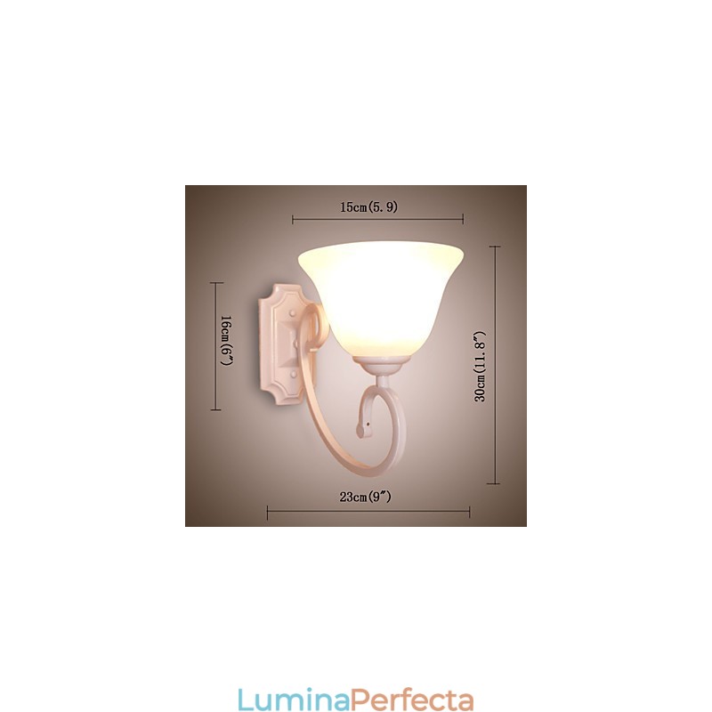 Funcție de pictură modernă simplă și contemporană pentru lumină ambientală cu braț oscilant Aplice de perete