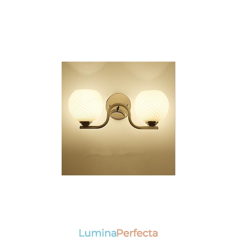 Caracteristică simplă și modernă de placă electrostatică pentru protecția ochilor cu brațul oscilant Aplice de perete cu lumină ambientală