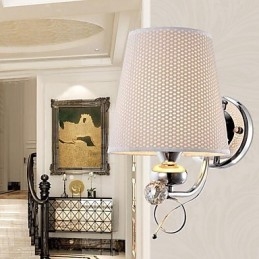 Aplice de perete cu lumini în sus cu electroplacare, modernă, contemporană