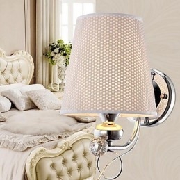 Aplice de perete cu lumini în sus cu electroplacare, modernă, contemporană