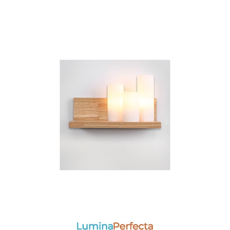 Caracteristică simplă de țară pentru protecția ochilor în stil mini Aplice de perete cu lumină ambientală