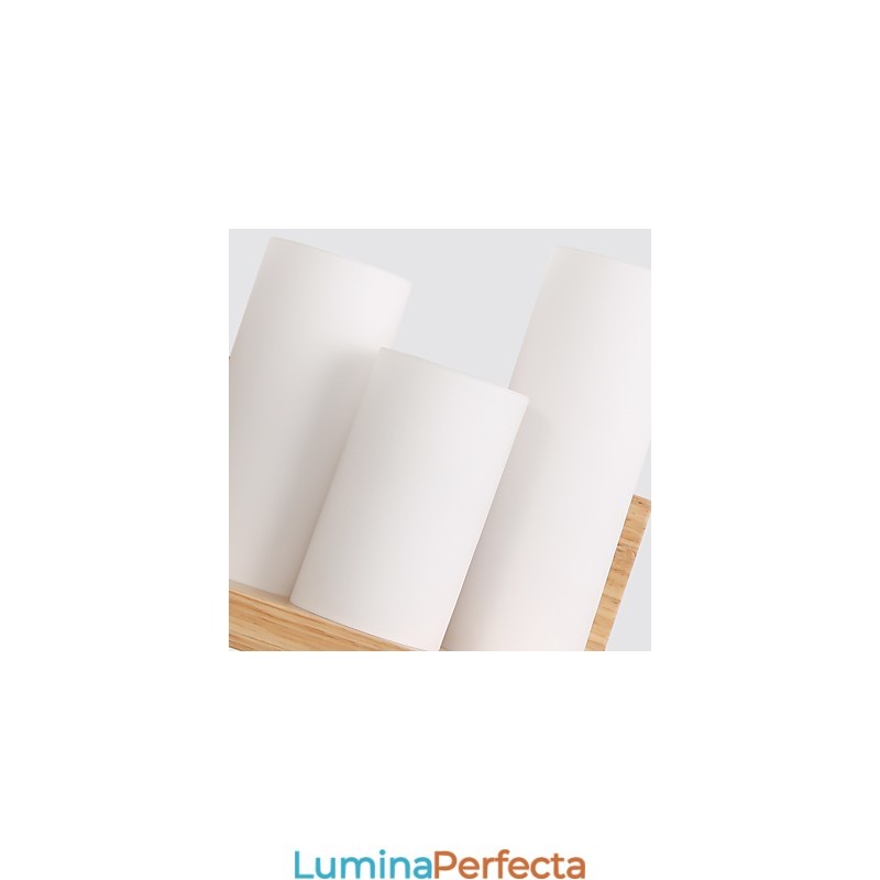Caracteristică simplă de țară pentru protecția ochilor în stil mini Aplice de perete cu lumină ambientală