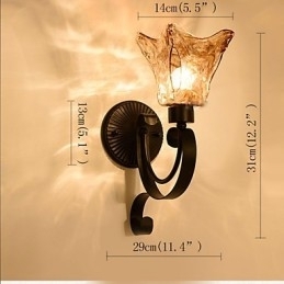Lampă de Perete Sufragerie Simplă Lumină Fier Decorativ Dormitor Noptieră Lampă Coridor