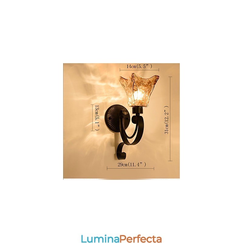 Lampă de Perete Sufragerie Simplă Lumină Fier Decorativ Dormitor Noptieră Lampă Coridor