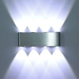 Lampă de perete modernă Lampă de perete pentru hol interior Iluminat decorativ din aluminiu integrat