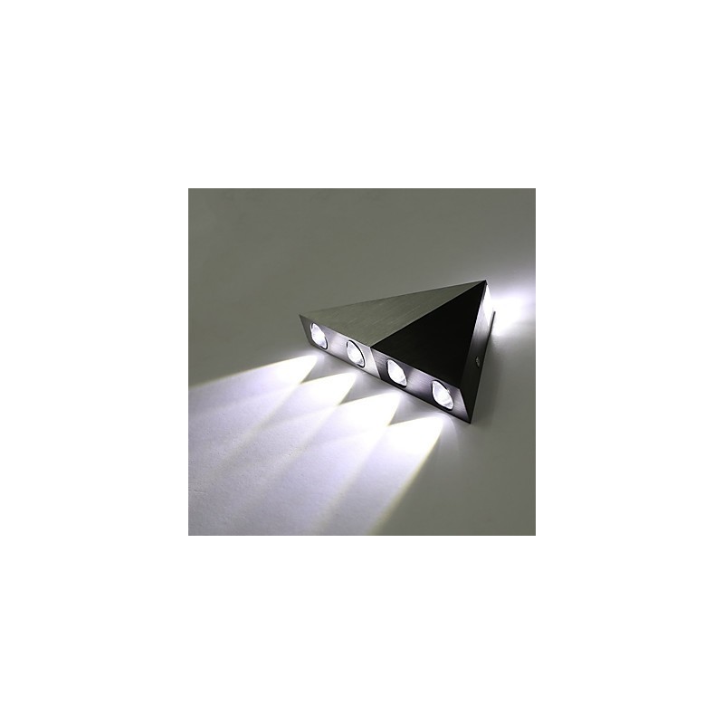 Lampă de perete triunghiulară modernă, hol interior, sus în jos, lampă de perete, iluminat decorativ din aluminiu, pentru studio, restaurant
