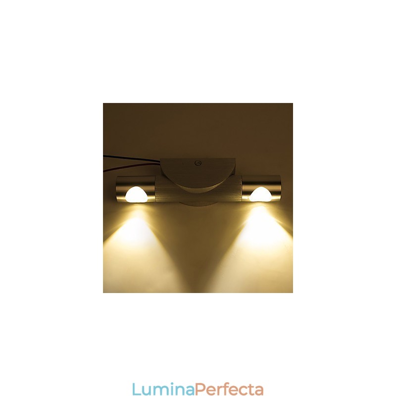 Lampă de perete modernă, unghi reglabil, spoturi decorative pentru studio acasă, hol, verandă, coridor, noptiera, dormitor
