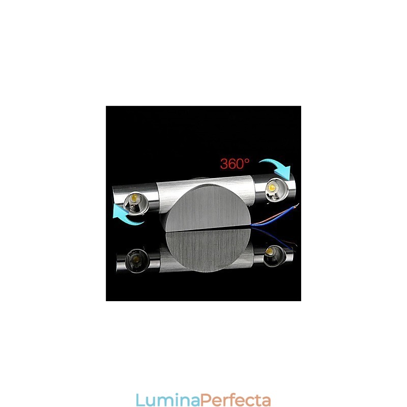 Lampă de perete modernă, unghi reglabil, spoturi decorative pentru studio acasă, hol, verandă, coridor, noptiera, dormitor