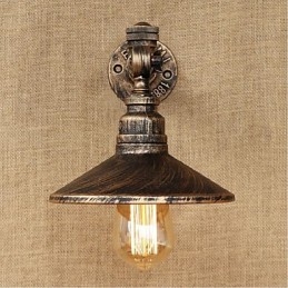 Caracteristică de pictură rustic Lodge pentru aplice de perete cu lumină ambientală