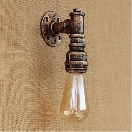 Caracteristică de pictură rustic Lodge pentru aplice de perete cu lumină ambientală