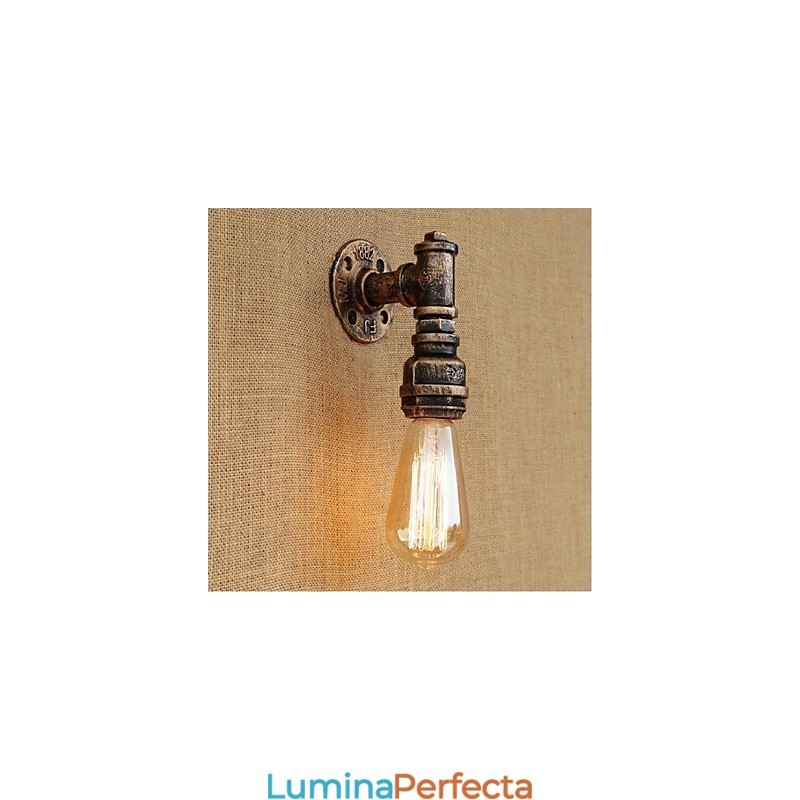 Caracteristică de pictură rustic Lodge pentru aplice de perete cu lumină ambientală