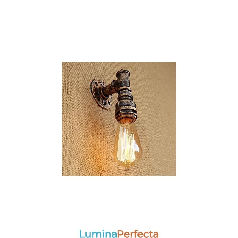 Caracteristică de pictură rustic Lodge pentru aplice de perete cu lumină ambientală