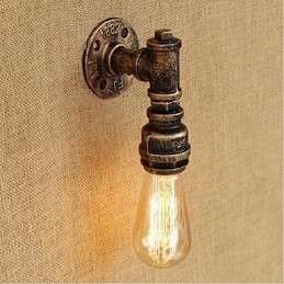 Caracteristică de pictură rustic Lodge pentru aplice de perete cu lumină ambientală