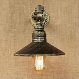 Caracteristică de pictură rustic Lodge pentru aplice de perete cu lumină ambientală