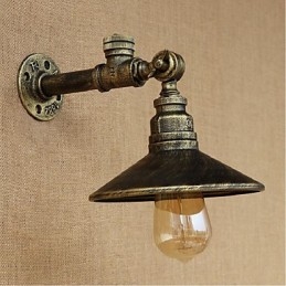 Caracteristică de pictură rustic Lodge pentru aplice de perete cu lumină ambientală
