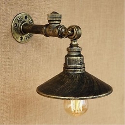 Caracteristică de pictură rustic Lodge pentru aplice de perete cu lumină ambientală