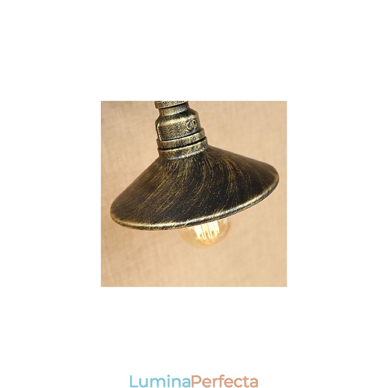 Caracteristică de pictură rustic Lodge pentru aplice de perete cu lumină ambientală