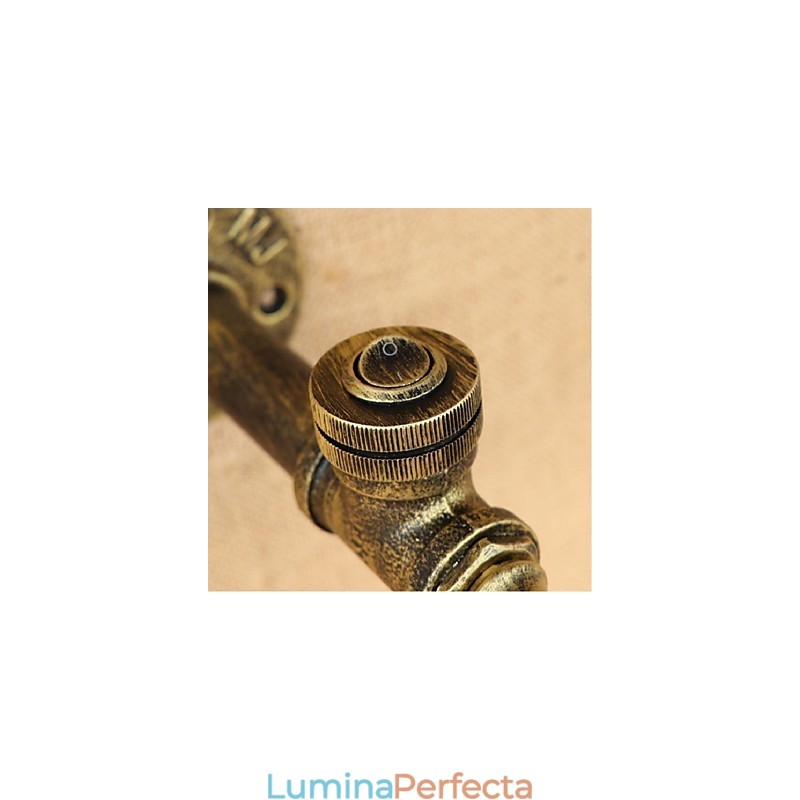 Caracteristică de pictură rustic Lodge pentru aplice de perete cu lumină ambientală