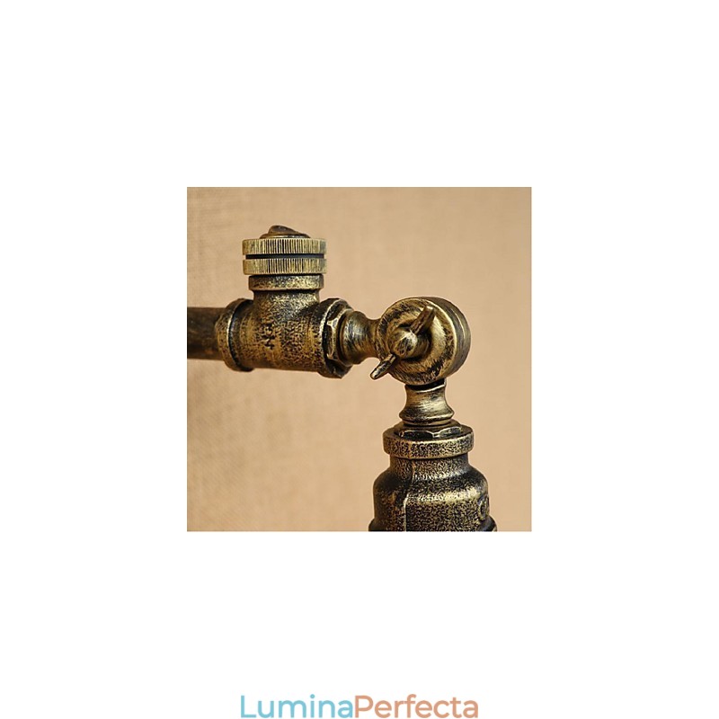 Caracteristică de pictură rustic Lodge pentru aplice de perete cu lumină ambientală