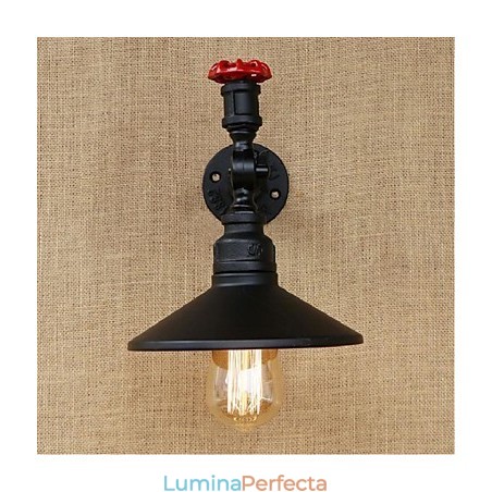 Caracteristică de pictură rustic Lodge pentru aplice de perete cu lumină ambientală Aplice de perete neagră Caracteristică de pictură rustic Lodge pentru aplice de perete cu lumină ambientală Aplice de perete neagră
