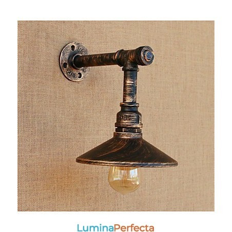 Rustic Lodge Country Antique Alama Caracteristică pentru lumină ambientală Aplice de perete Rustic Lodge Country Antique Alama Caracteristică pentru lumină ambientală Aplice de perete