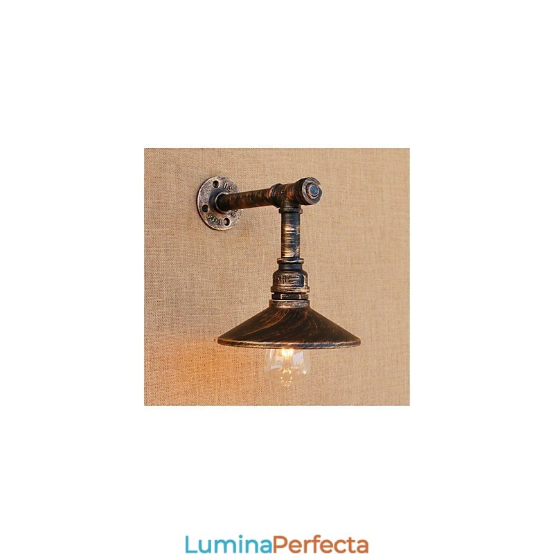 Rustic Lodge Country Antique Alama Caracteristică pentru lumină ambientală Aplice de perete