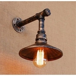 Rustic Lodge Country Antique Alama Caracteristică pentru lumină ambientală Aplice de perete
