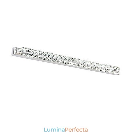 Lampă lungă cu oglindă de înaltă calitate, lumini pentru baie, lumini de perete din metal și cristal Lampă lungă cu oglindă de înaltă calitate, lumini pentru baie, lumini de perete din metal și cristal