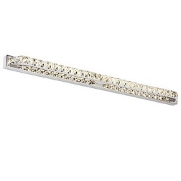 Lampă lungă cu oglindă de înaltă calitate, lumini pentru baie, lumini de perete din metal și cristal
