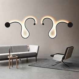 Applique moderne de perete Creativ din metal Sufragerie Hol Dormitor Camere de hotel Iluminat de decorare noptiera
