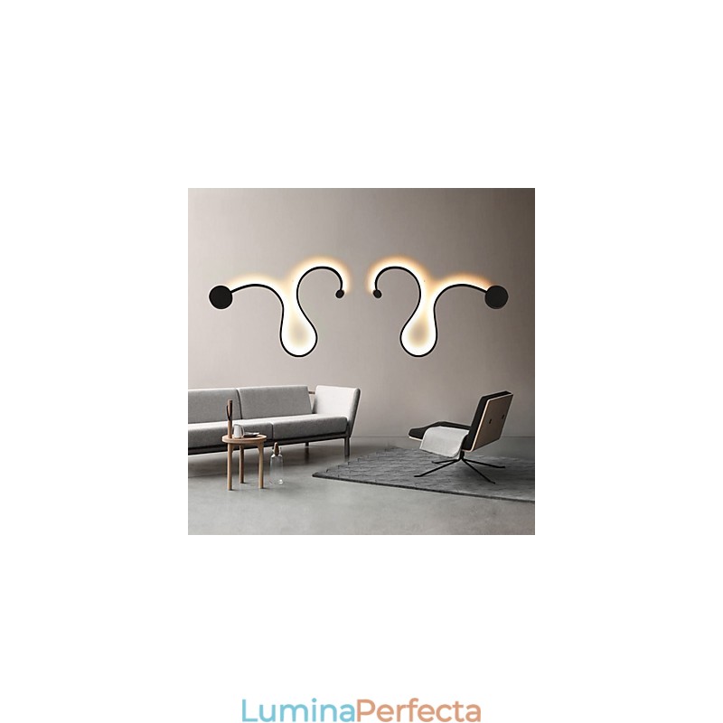 Applique moderne de perete Creativ din metal Sufragerie Hol Dormitor Camere de hotel Iluminat de decorare noptiera