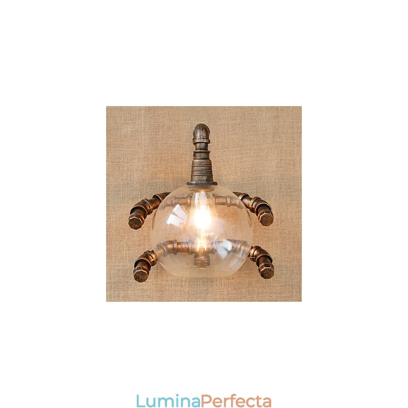 Rustic Lodge Country Antique Alama Caracteristică pentru lumină ambientală Aplice de perete
