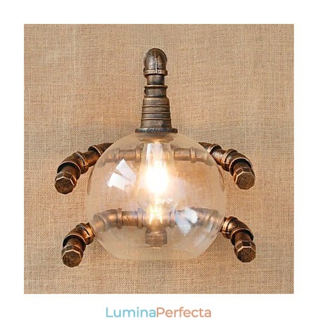 Rustic Lodge Country Antique Alama Caracteristică pentru lumină ambientală Aplice de perete Rustic Lodge Country Antique Alama Caracteristică pentru lumină ambientală Aplice de perete