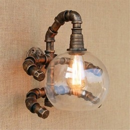 Rustic Lodge Country Antique Alama Caracteristică pentru lumină ambientală Aplice de perete