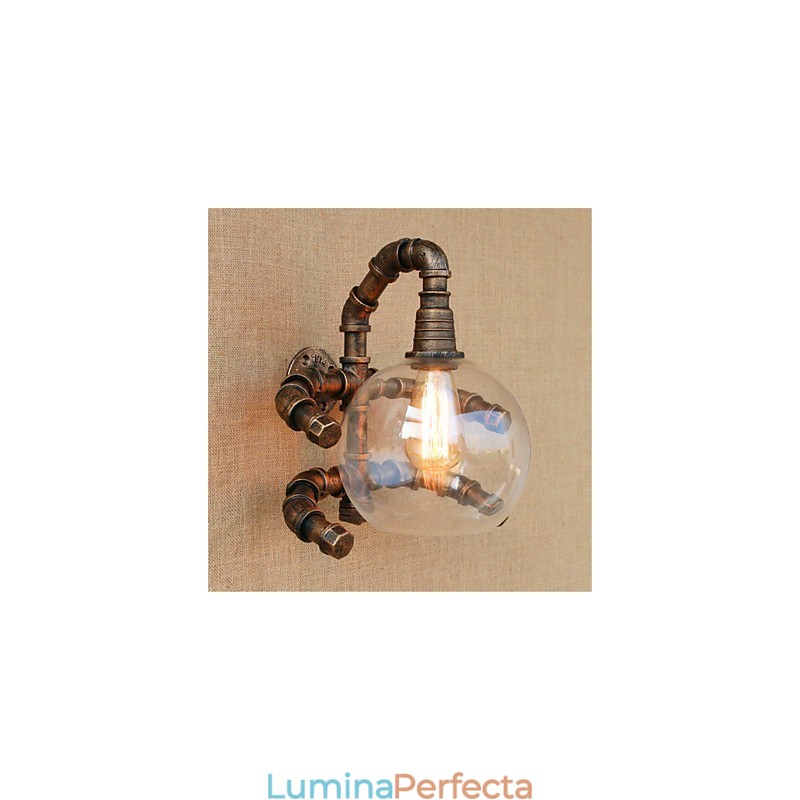 Rustic Lodge Country Antique Alama Caracteristică pentru lumină ambientală Aplice de perete