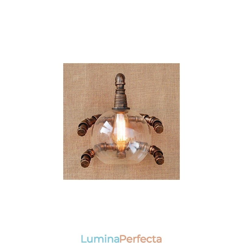 Rustic Lodge Country Antique Alama Caracteristică pentru lumină ambientală Aplice de perete