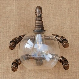 Rustic Lodge Country Antique Alama Caracteristică pentru lumină ambientală Aplice de perete