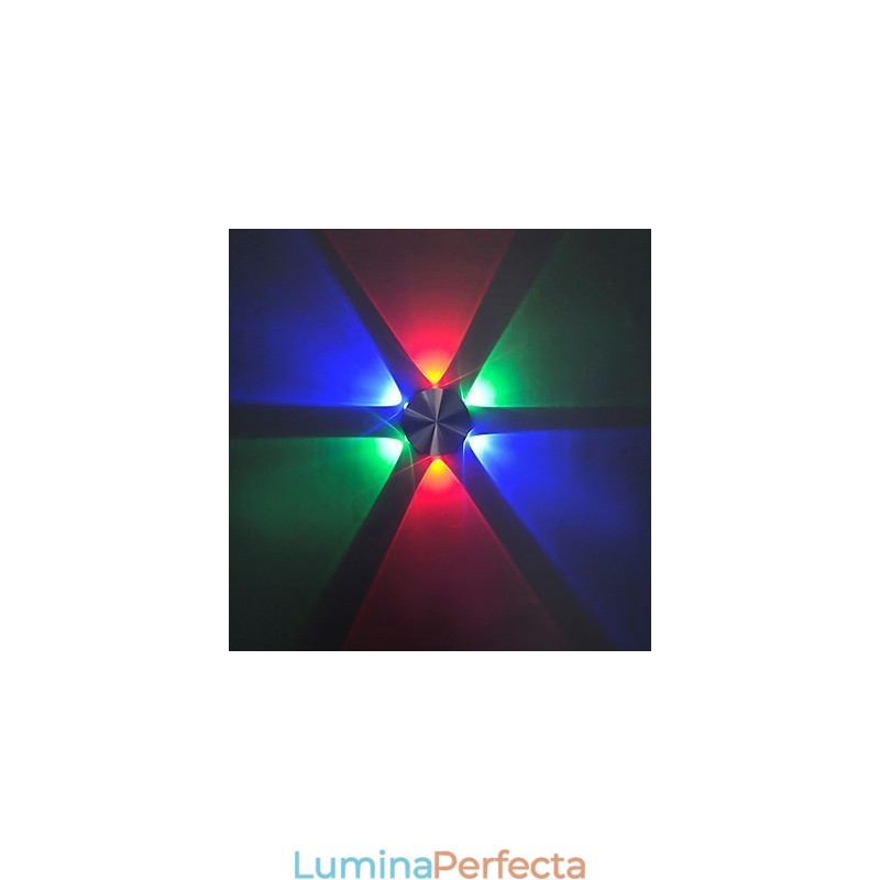 Funcție de pictură modernă și contemporană integrată pentru lumini de perete cu bec mini