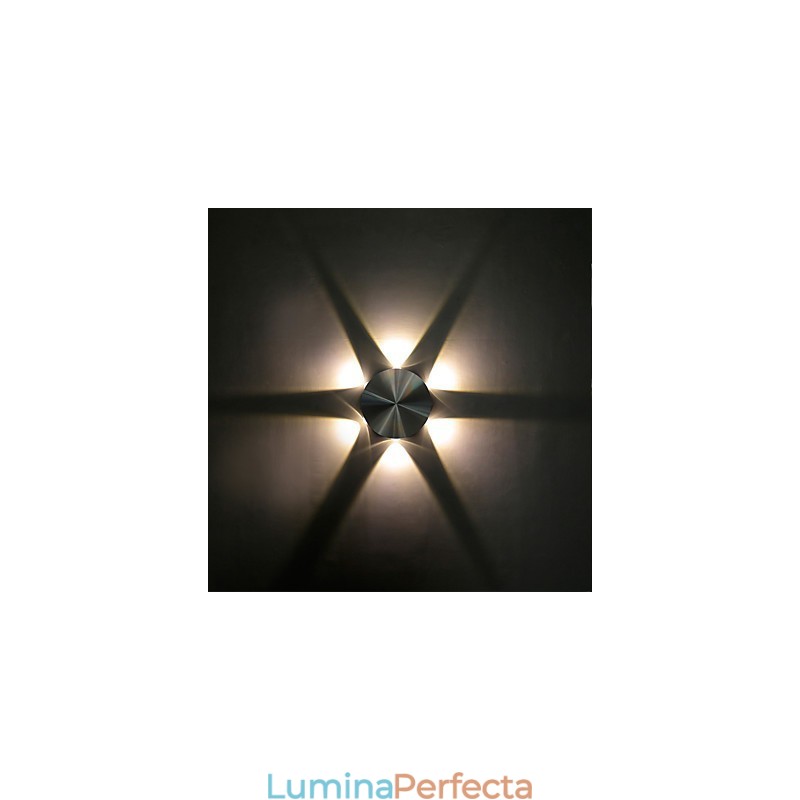 Funcție de pictură modernă și contemporană integrată pentru lumini de perete cu bec mini