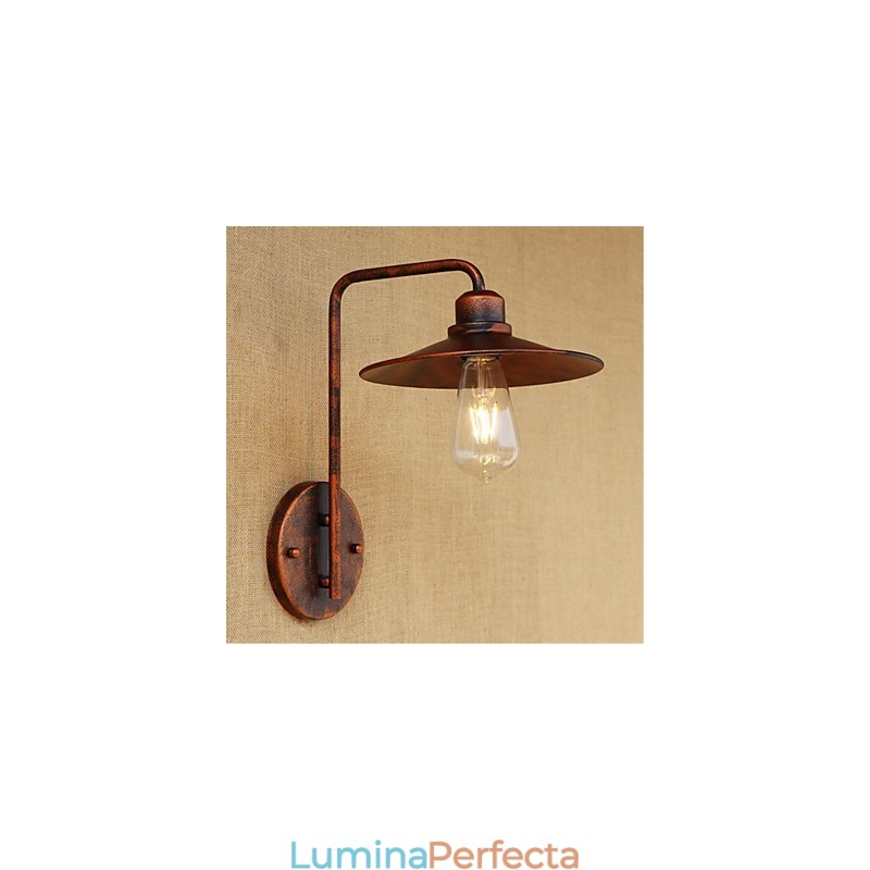 Caracteristică de pictură rustică modernă și contemporană pentru aplice de perete în stil mini