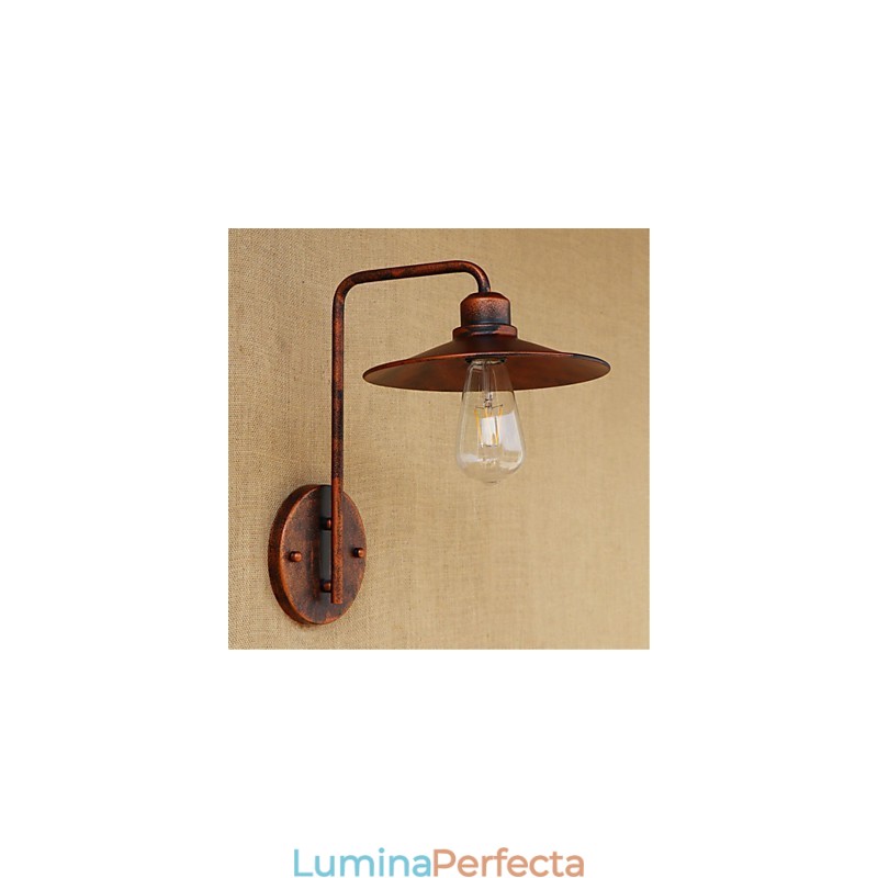 Caracteristică de pictură rustică modernă și contemporană pentru aplice de perete în stil mini