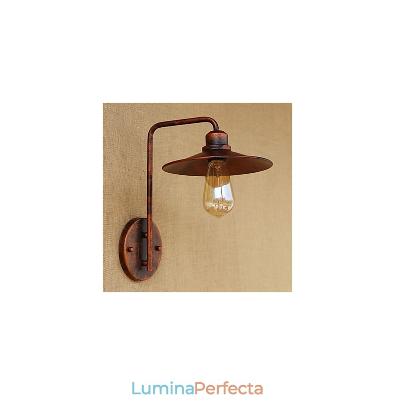 Caracteristică de pictură rustică modernă și contemporană pentru aplice de perete în stil mini