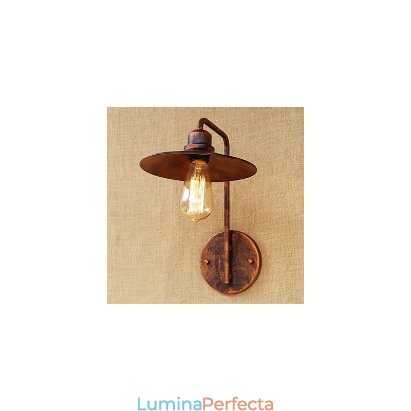 Caracteristică de pictură rustică modernă și contemporană pentru aplice de perete în stil mini