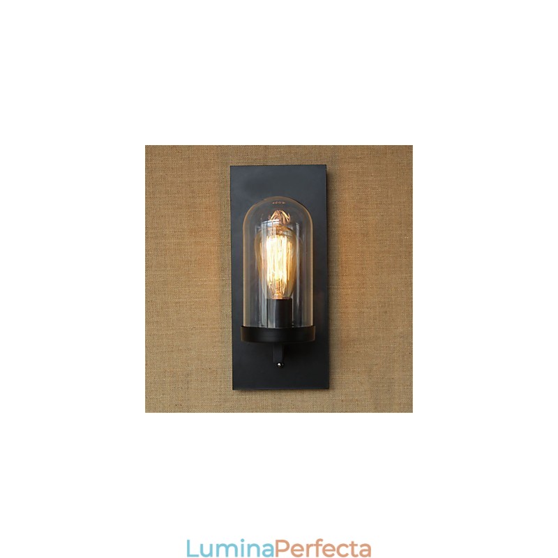 Caracteristică de pictură retro rustic Lodge Country pentru protecția ochilor Aplice de perete cu lumină ambientală