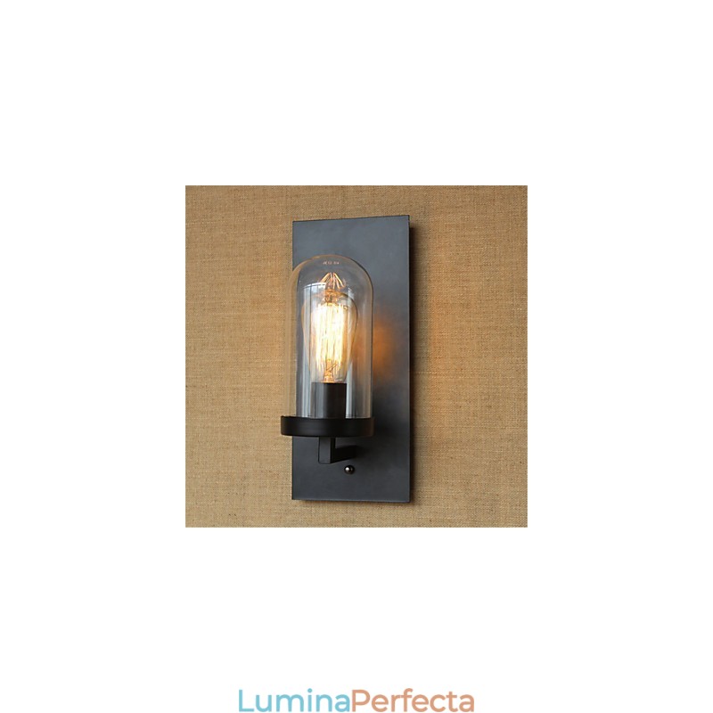 Caracteristică de pictură retro rustic Lodge Country pentru protecția ochilor Aplice de perete cu lumină ambientală